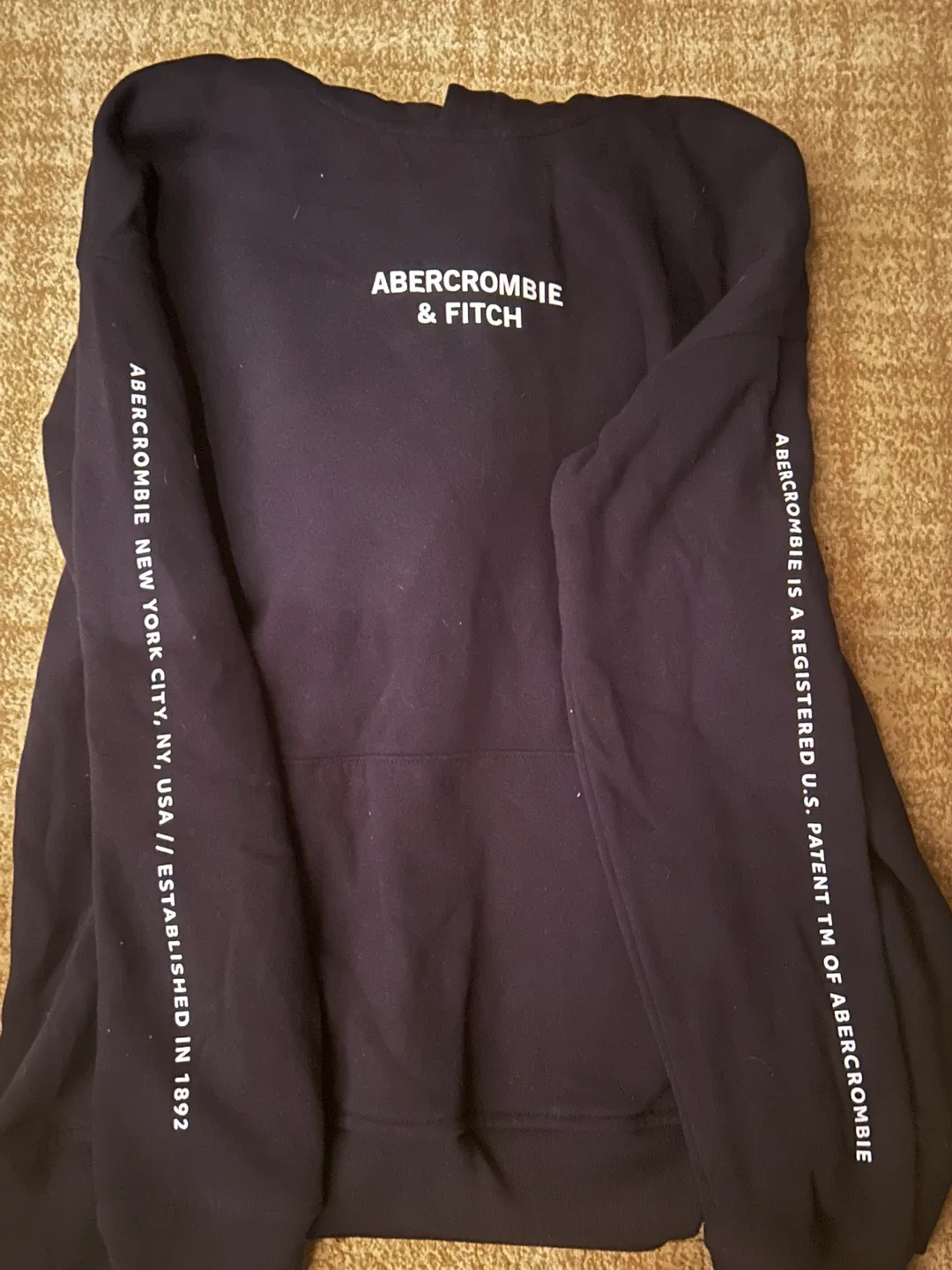 Abercrombie Kids Black Hoodie Size 17/18 image indicator(4)