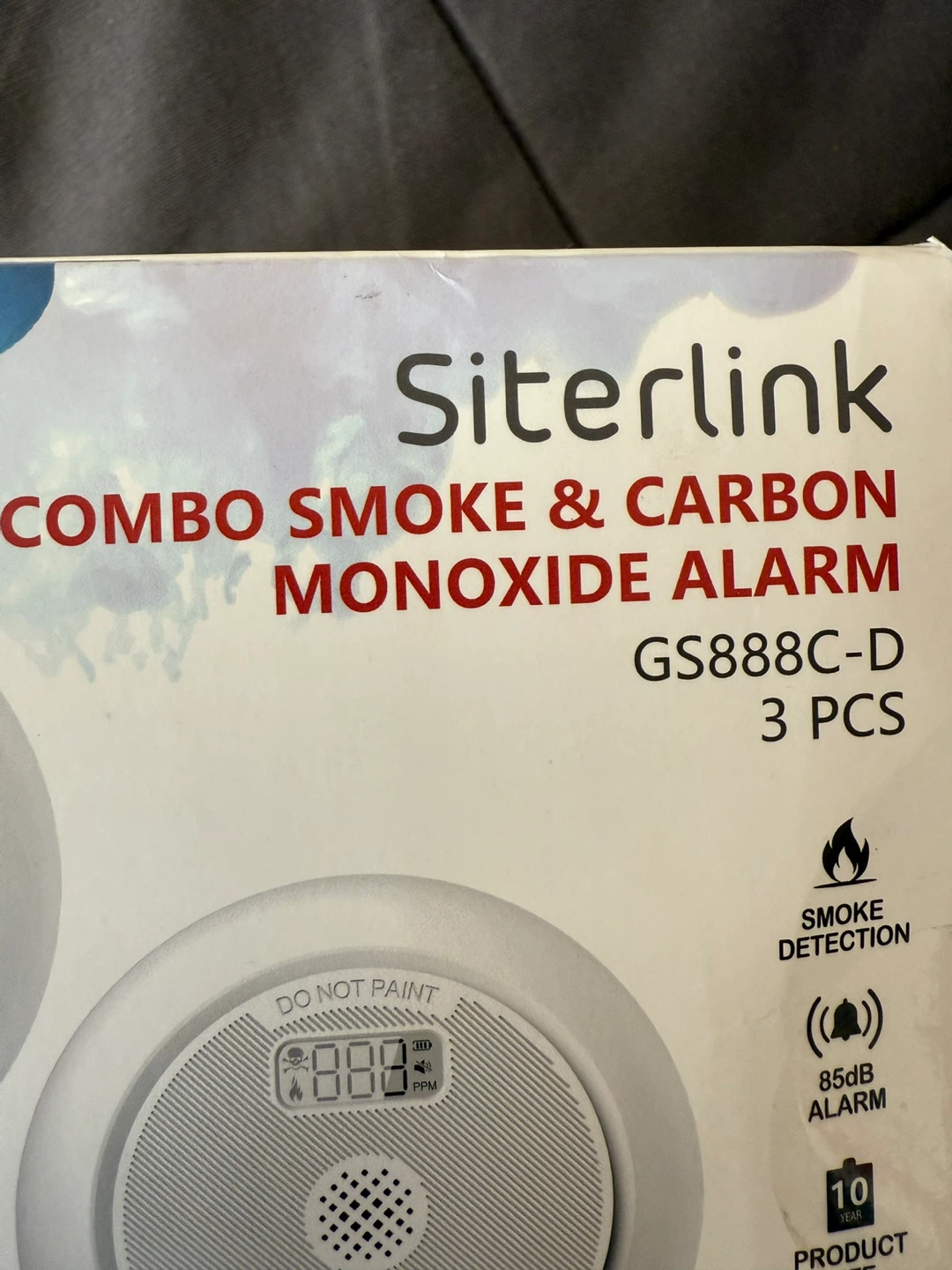 New Siterlink GS888C-D Combo Smoke & Carbon Monoxide Alarm - photo 2