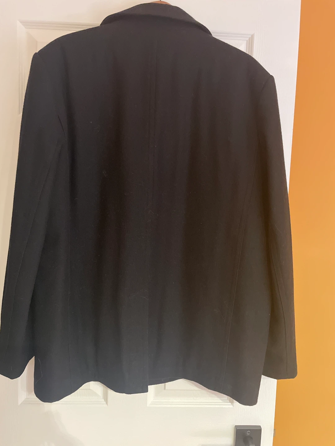Michael Kors Black Wool Blend Coat - Size Large - photo 5