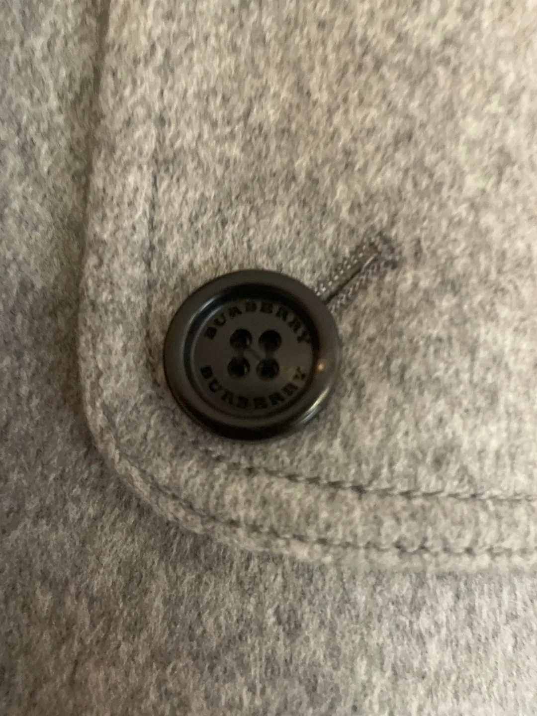 Burberry London England Wool Coat - Size L image indicator(4)