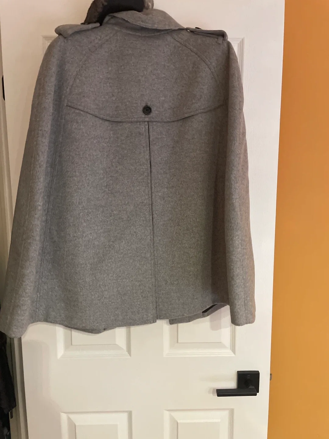 Burberry London England Wool Coat - Size L image indicator(9)