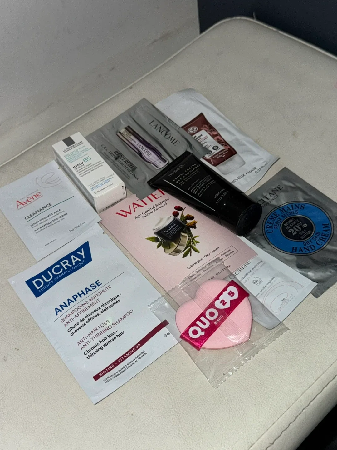 Variety of Skincare Samples - Avène, Lancôme, L'Occitane & More! image indicator(2)