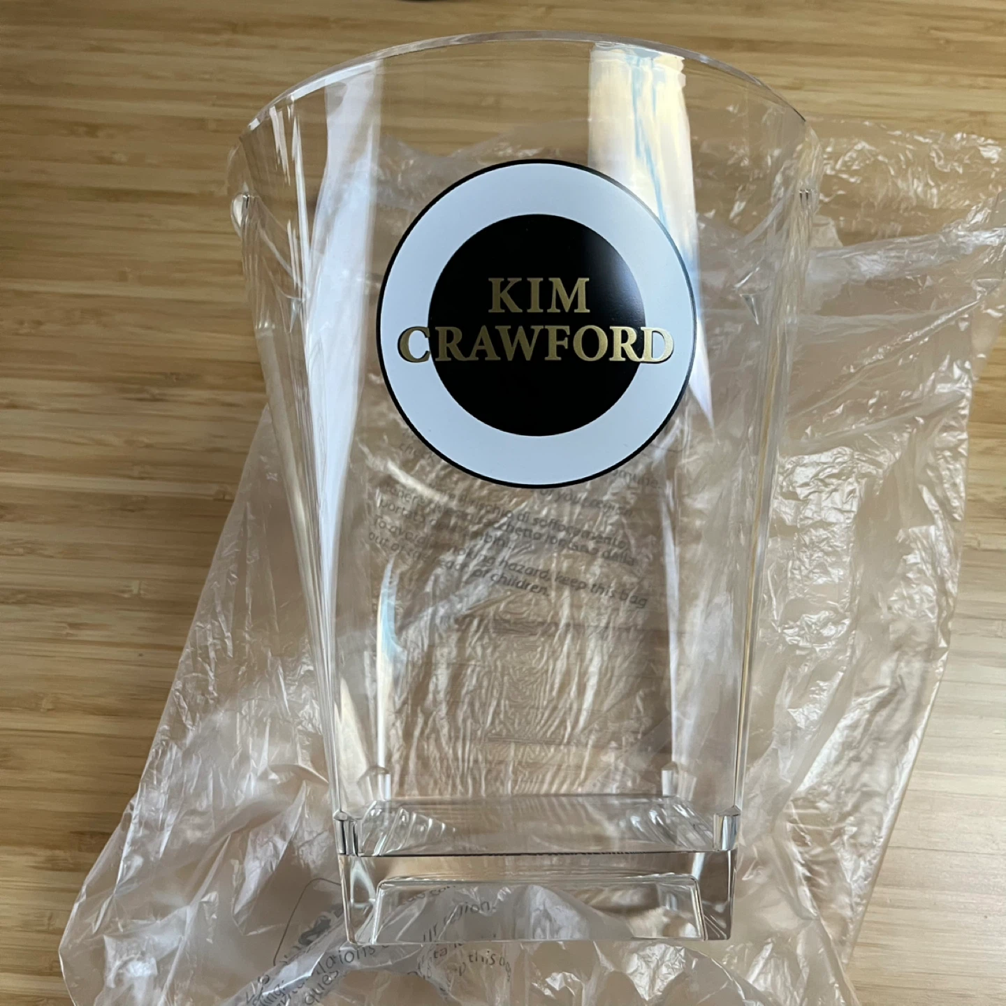 Kim Crawford Lehmann Design Ice Bucket Wine Chiller🥕