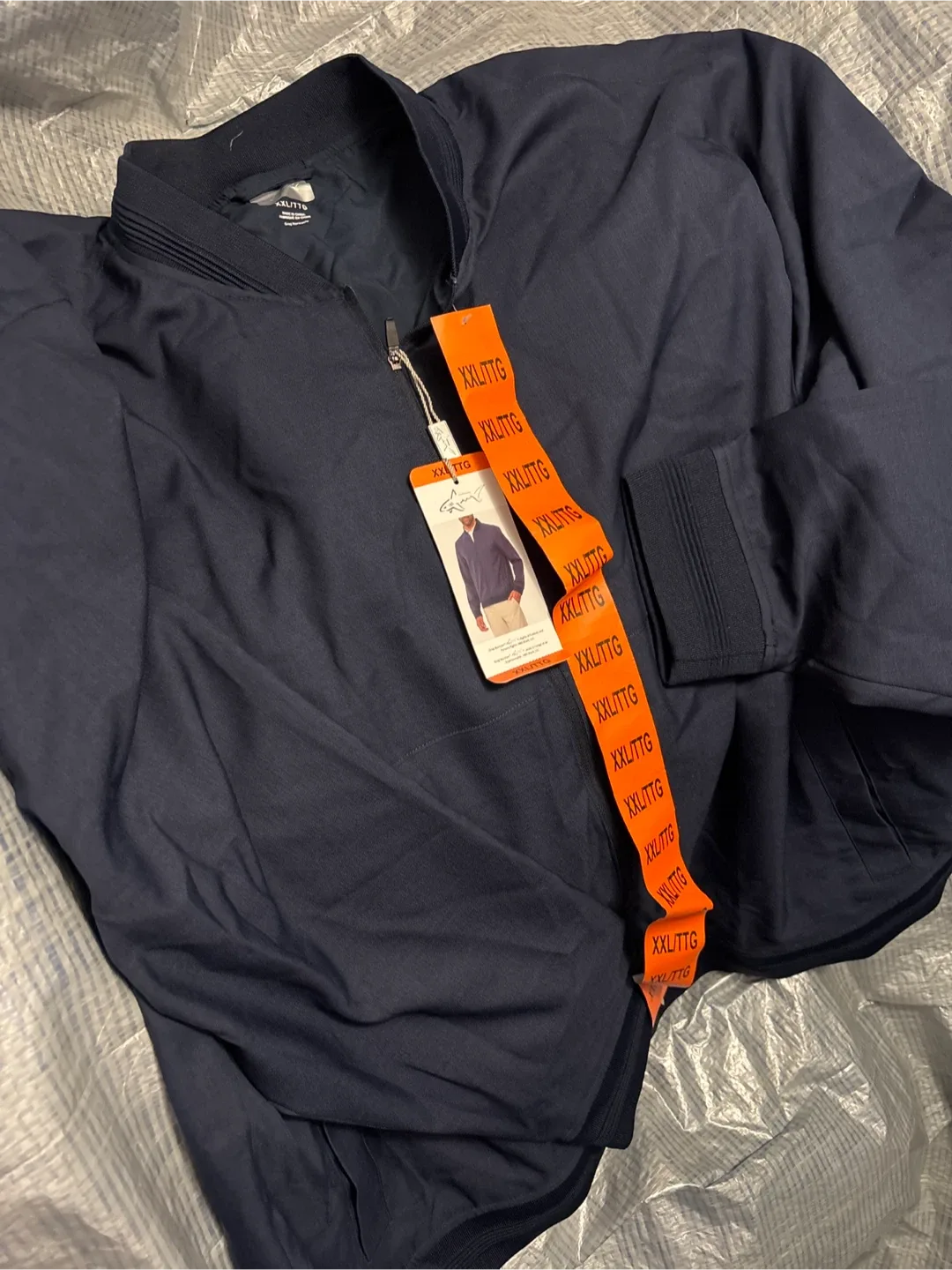 Greg Norman XXL Navy Blue Jacket - New with Tags! thumbnail