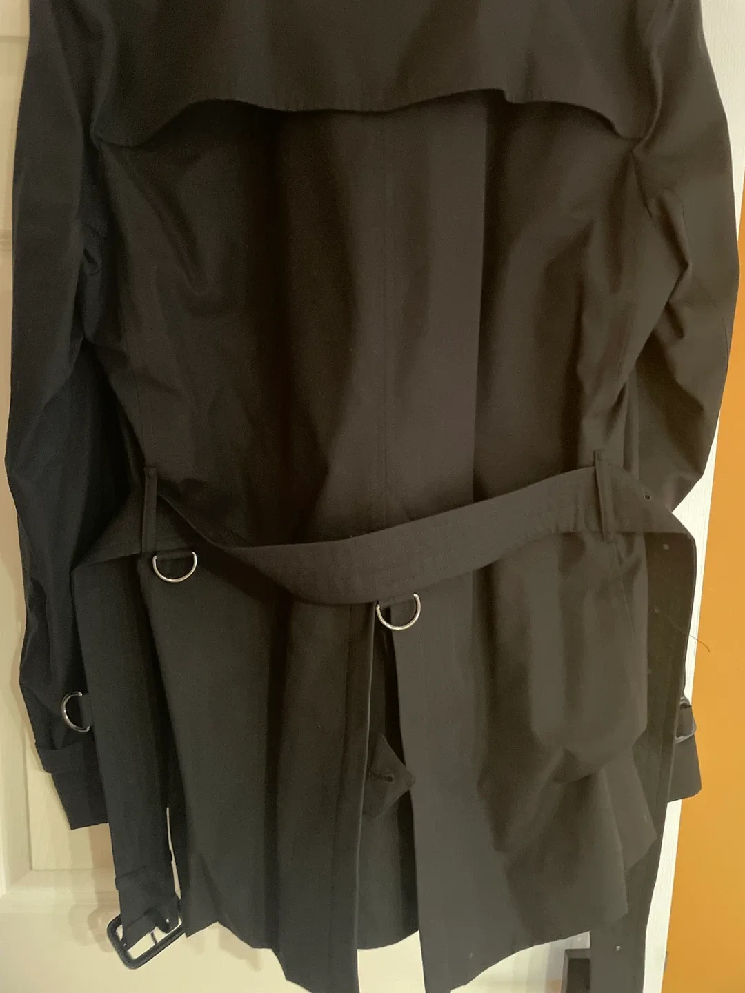 Burberry The Sandringham Black Trench Coat image indicator(8)