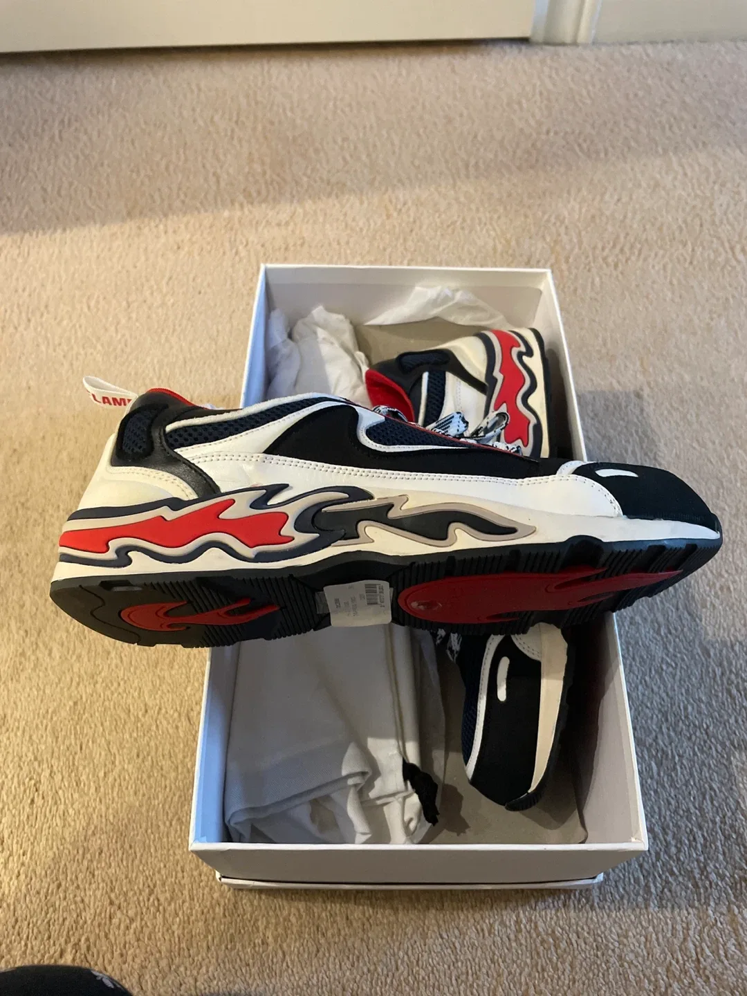 Sandro Flame Sneakers Marine Fonce Size 39 image indicator(5)