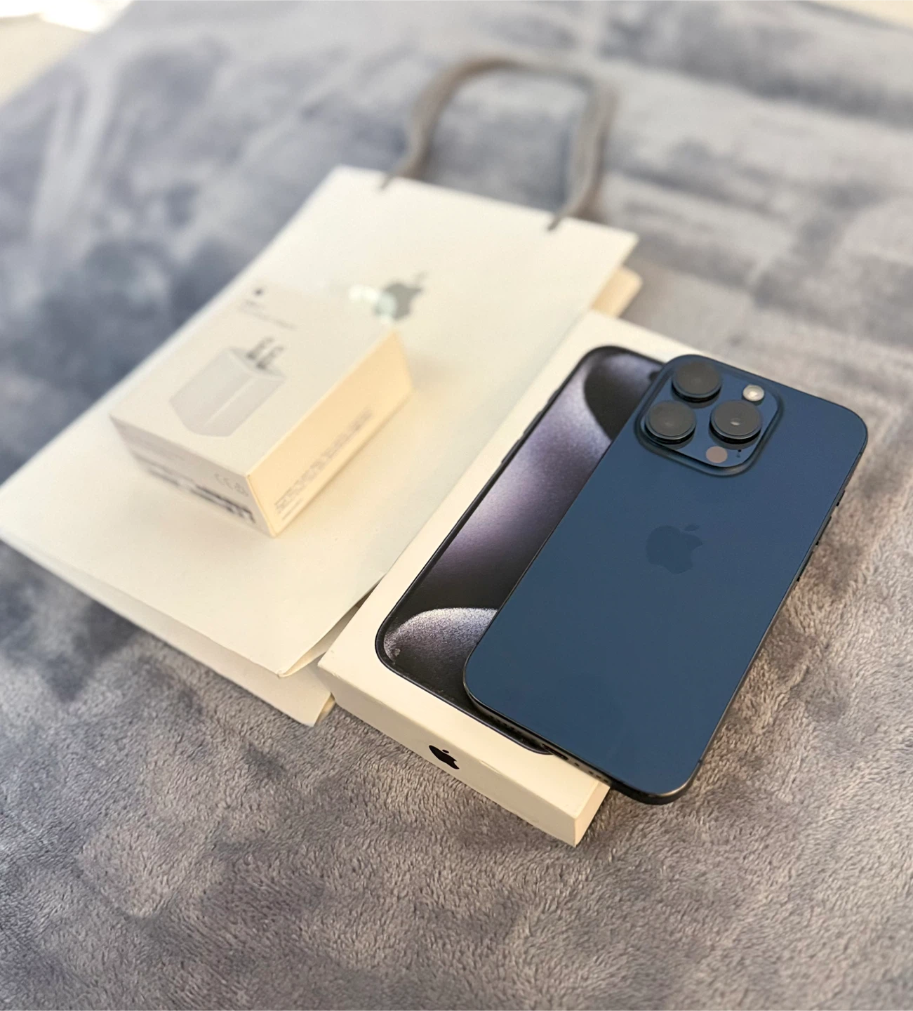✅ UNLOCKED IPHONE 15 PRO BLUE TITANIUM 128GB LIKE NEW 📲✅ - photo 4