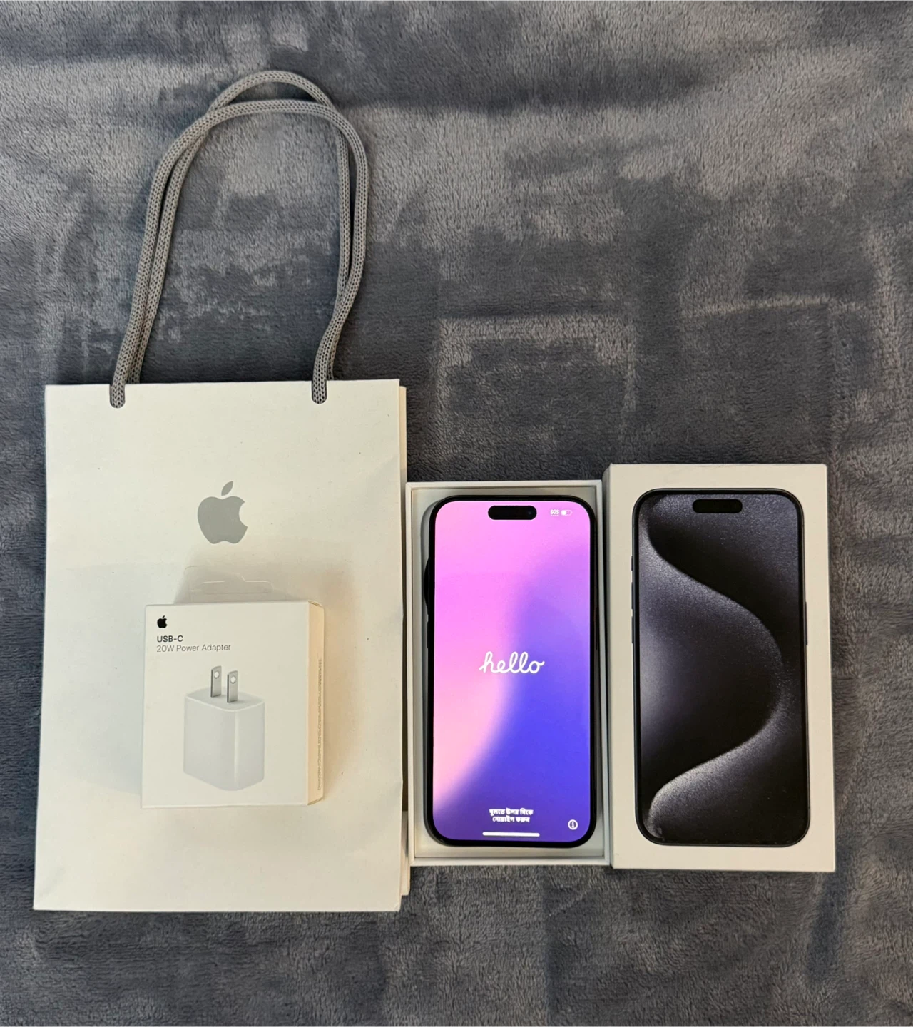 ✅ UNLOCKED IPHONE 15 PRO BLUE TITANIUM 128GB LIKE NEW 📲✅