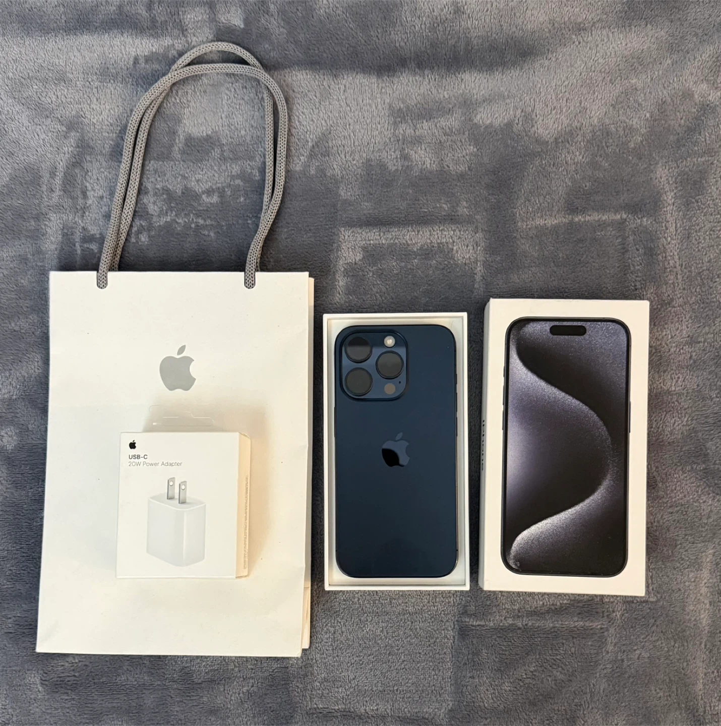 ✅ UNLOCKED IPHONE 15 PRO BLUE TITANIUM 128GB LIKE NEW 📲✅ - photo 2