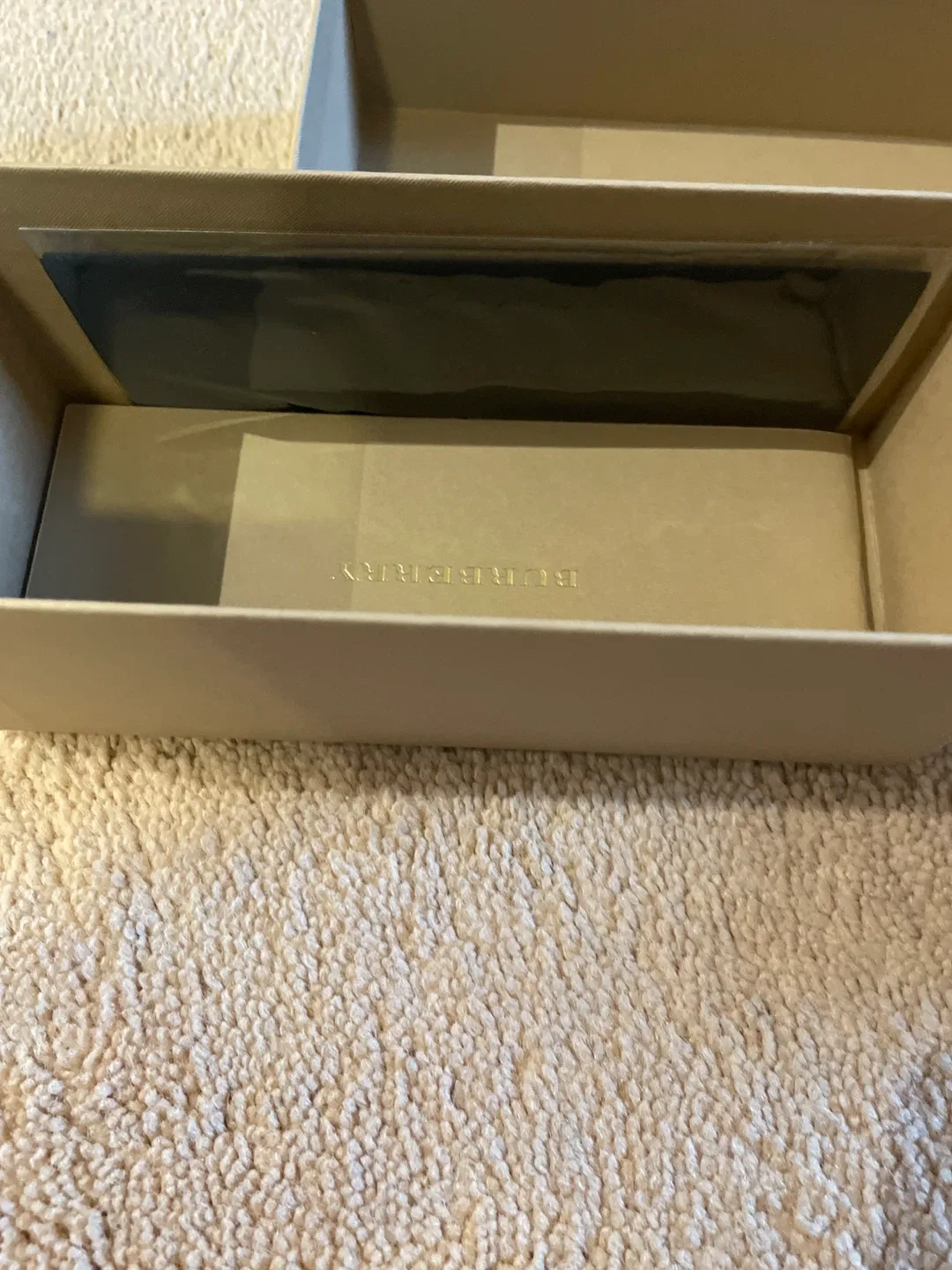 Burberry Black Sunglasses with Case image indicator(4)