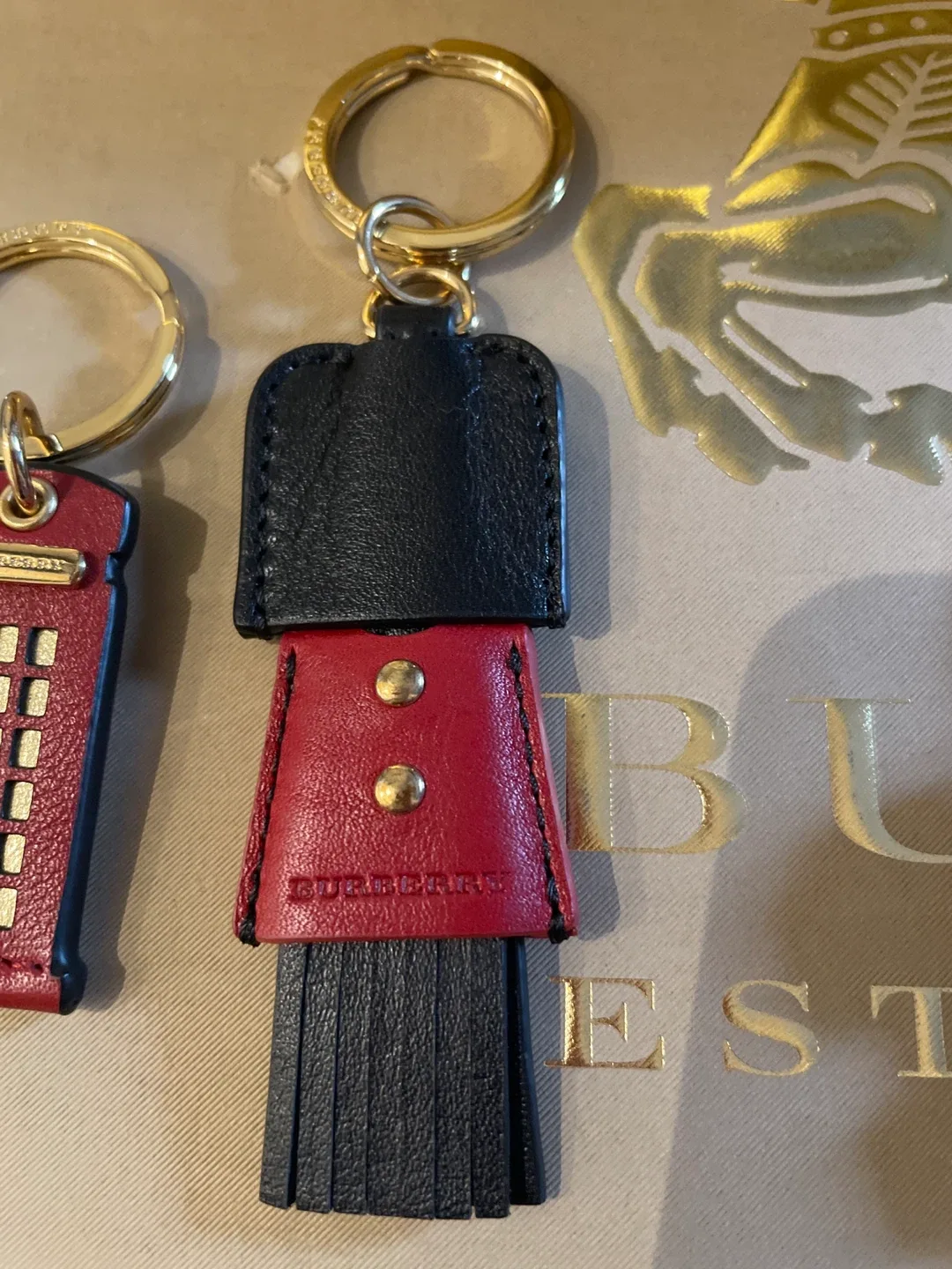 Burberry Keychains - Bus, Soldier, Phone Booth image indicator(3)