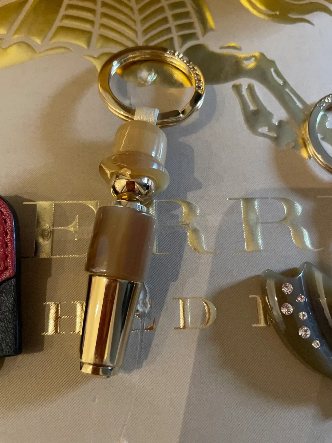 Burberry Keychains - Bus, Soldier, Phone Booth image indicator(5)