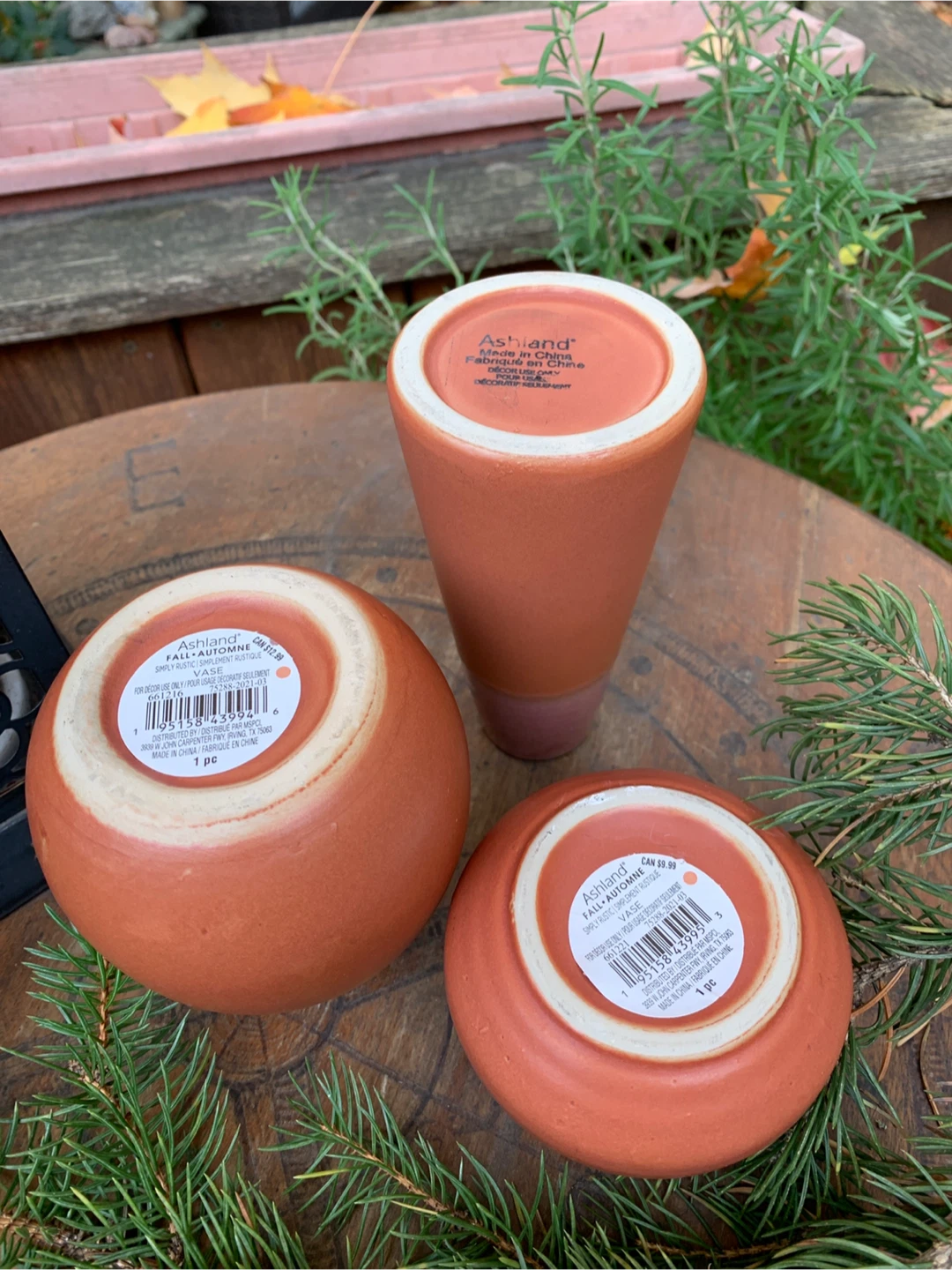 Ashland Mini Pottery Vases - Set of 3 Lot 🥕 - photo 5