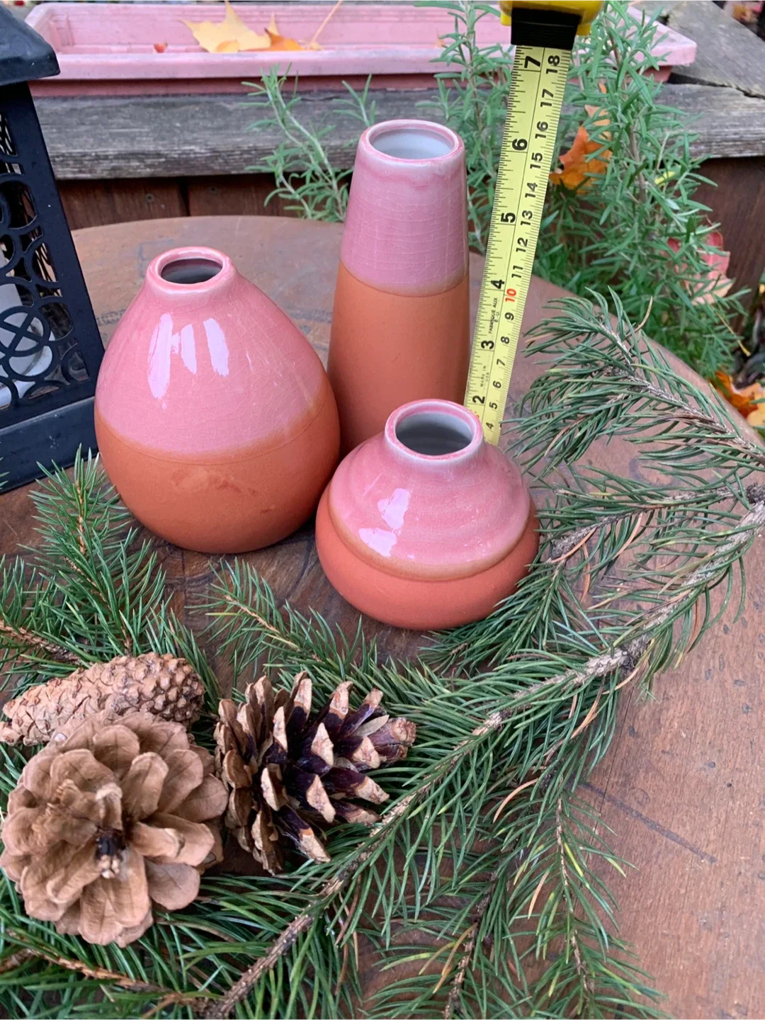 Ashland Mini Pottery Vases - Set of 3 Lot 🥕 image indicator(6)