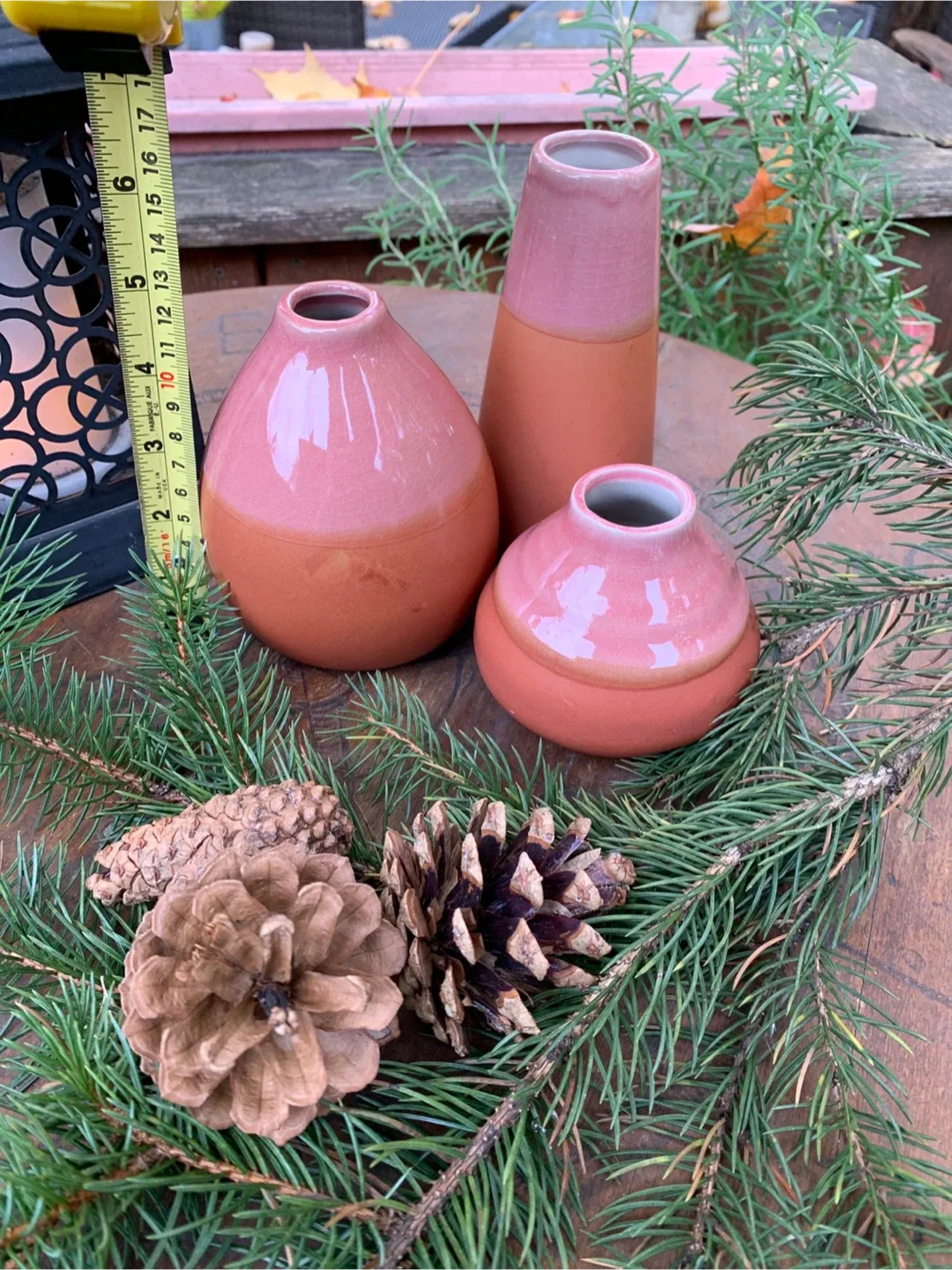 Ashland Mini Pottery Vases - Set of 3 Lot 🥕 image indicator(7)