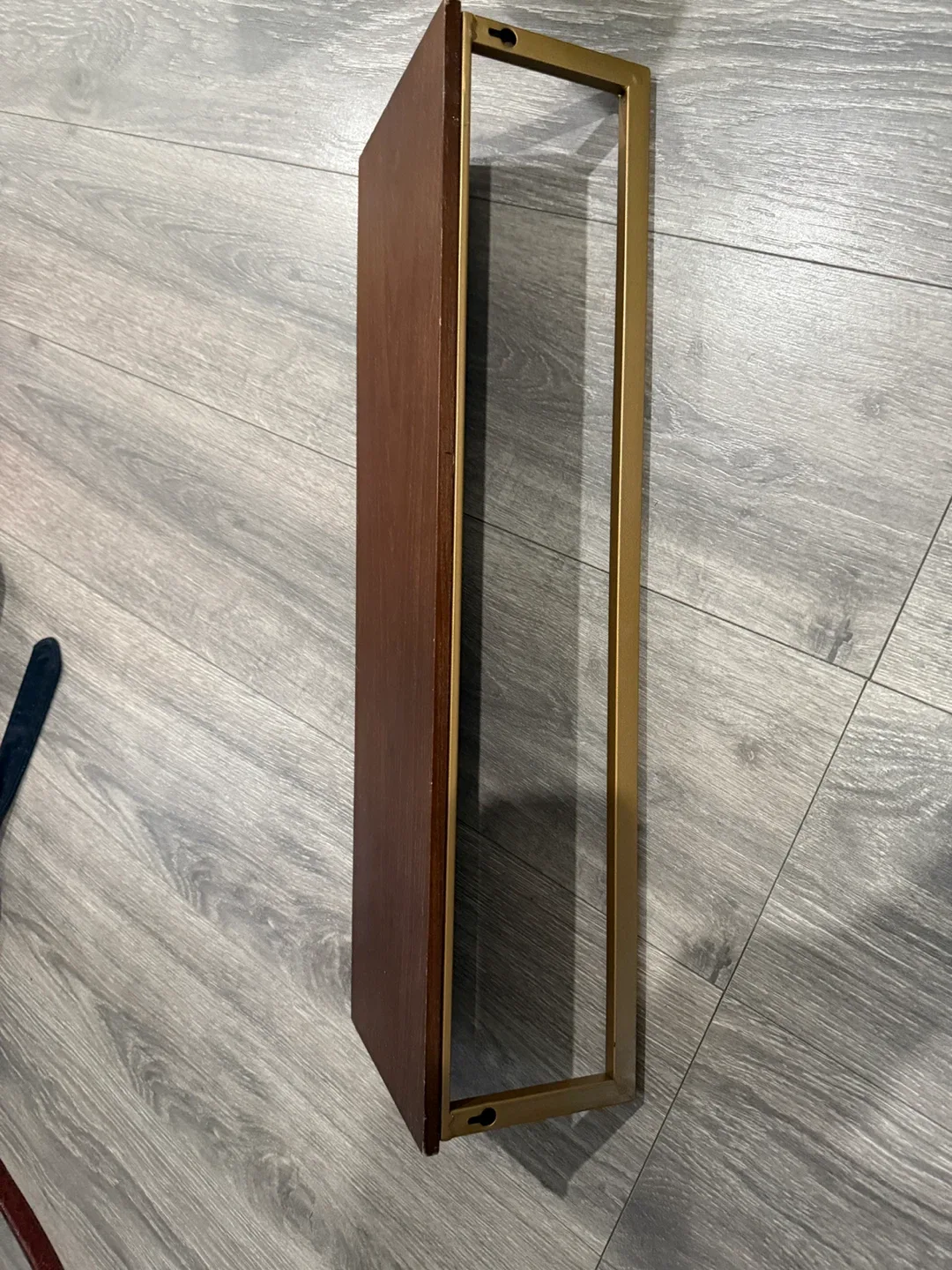 Brown & Gold Wall Shelf🥕 image indicator(2)