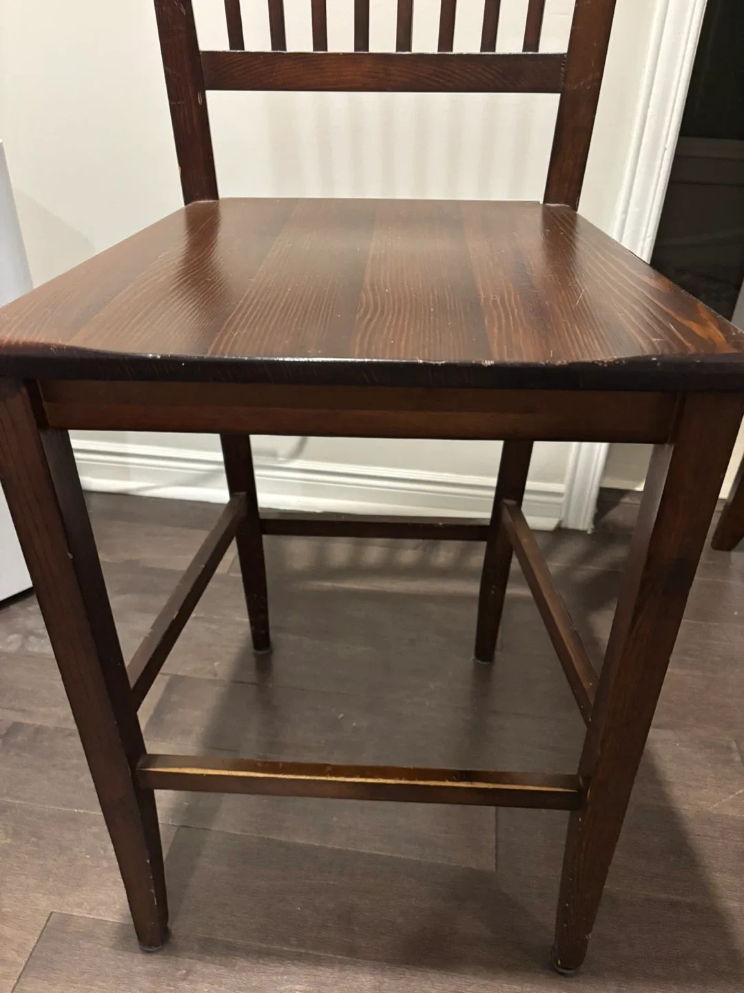 2 solid wood bar chairs image indicator(2)