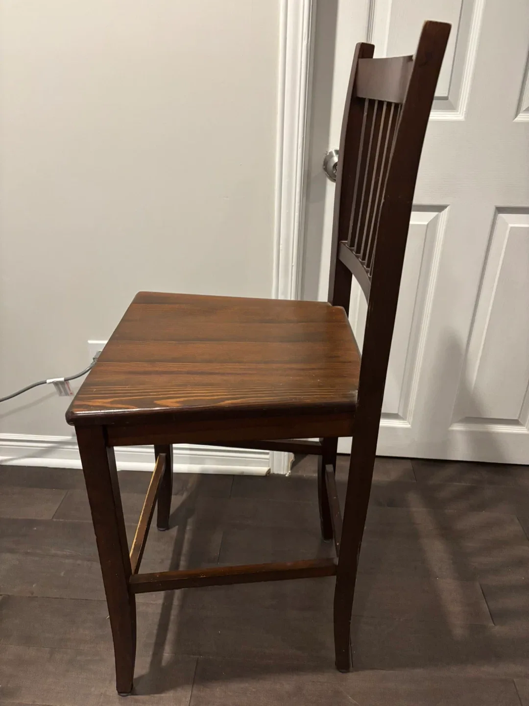 2 solid wood bar chairs image indicator(3)