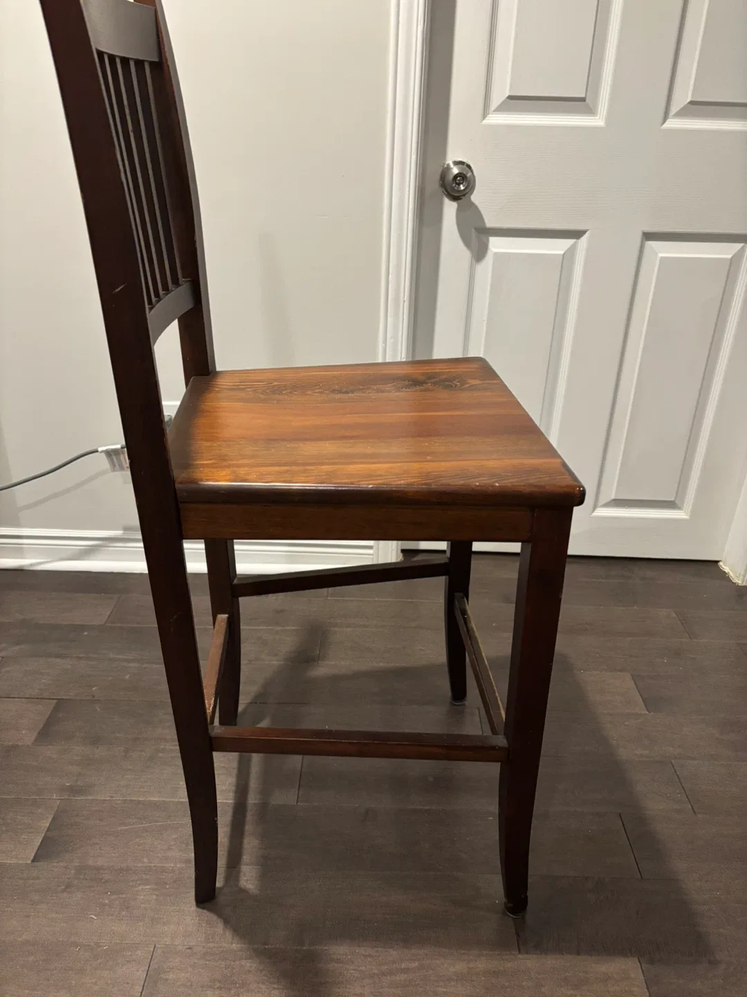 2 solid wood bar chairs image indicator(7)