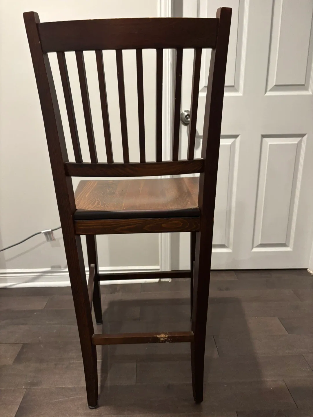 2 solid wood bar chairs image indicator(8)