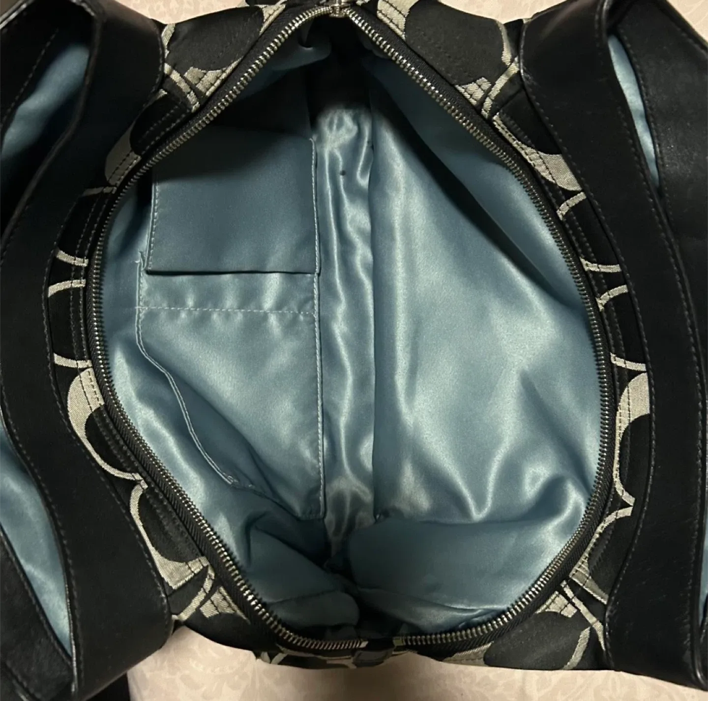 Authentic Vintage Coach Signature Canvas Lexi Bag image indicator(3)