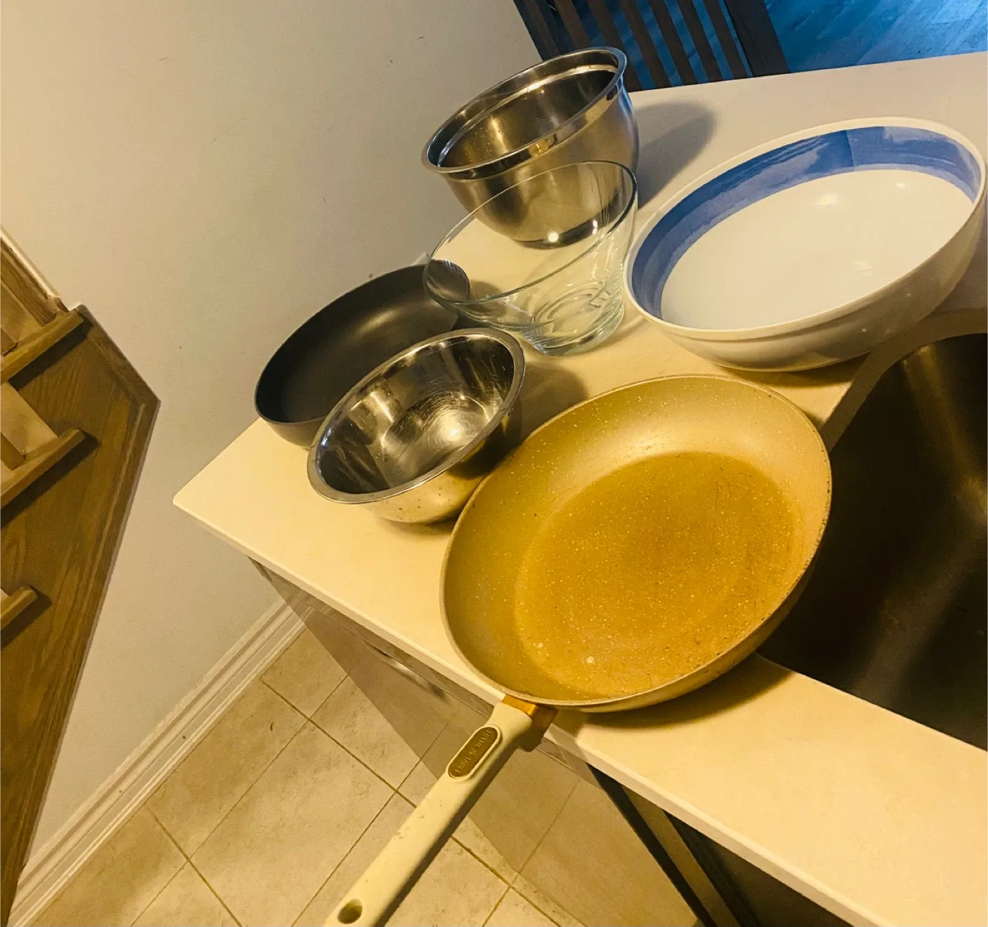 Mixed Kitchen Bowls and Pan Set image indicator(2)