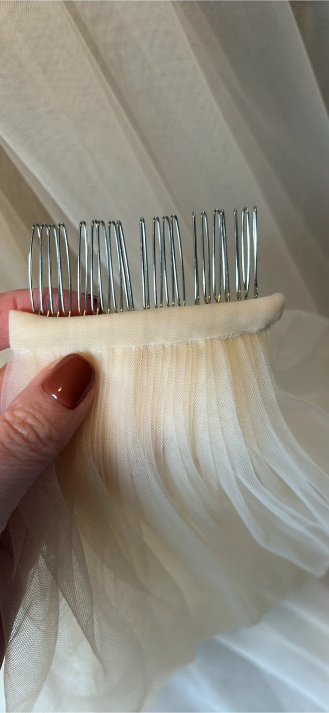Wedding Veil - champagne - photo 2