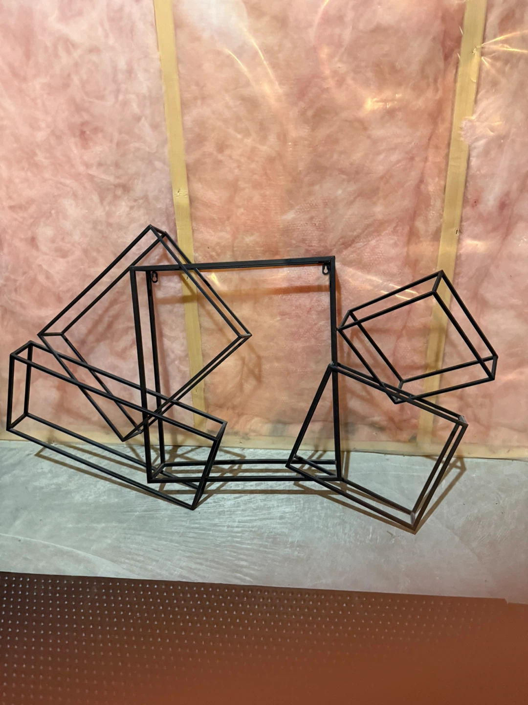 Black Geometric Wall Decor