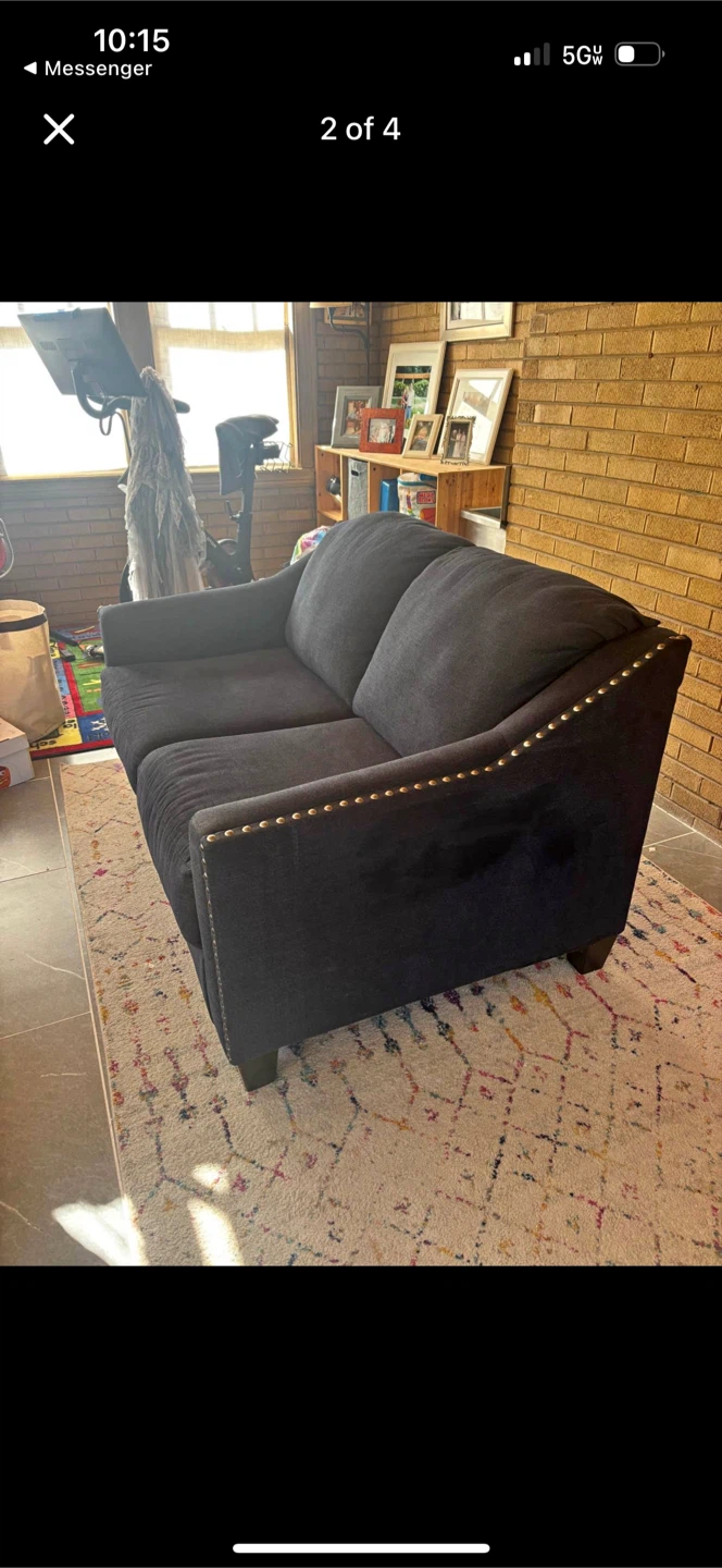 1 couch loveseat like new. Garage pick up - photo 2