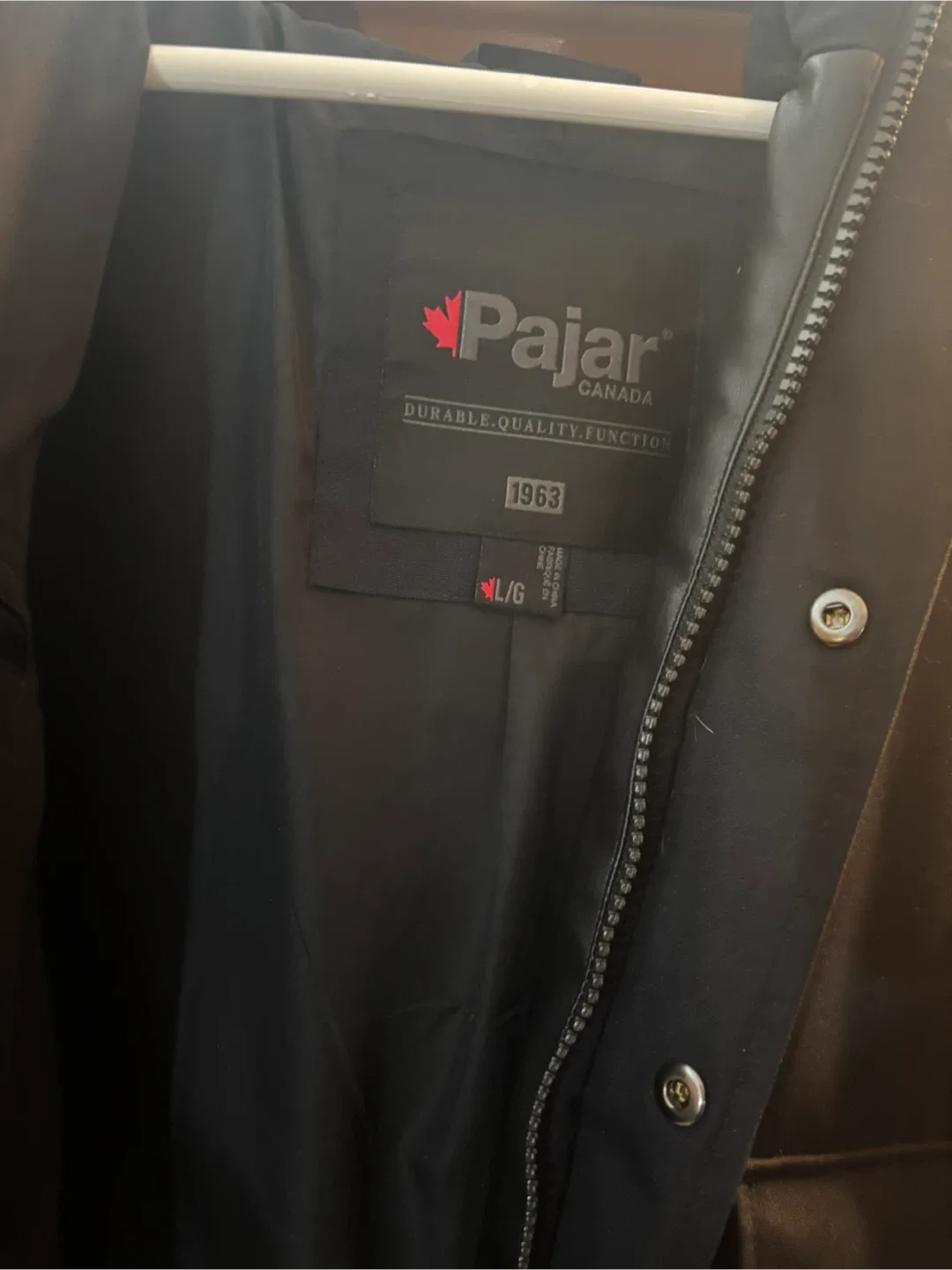 Pajar Lucas Fox Fur Trim Down Bomber Jacket image indicator(2)