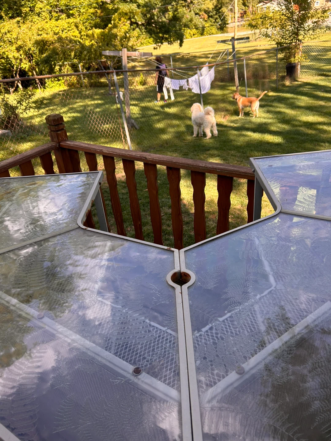 Outdoor Bar with 4 high chairs and one stool - photo 2