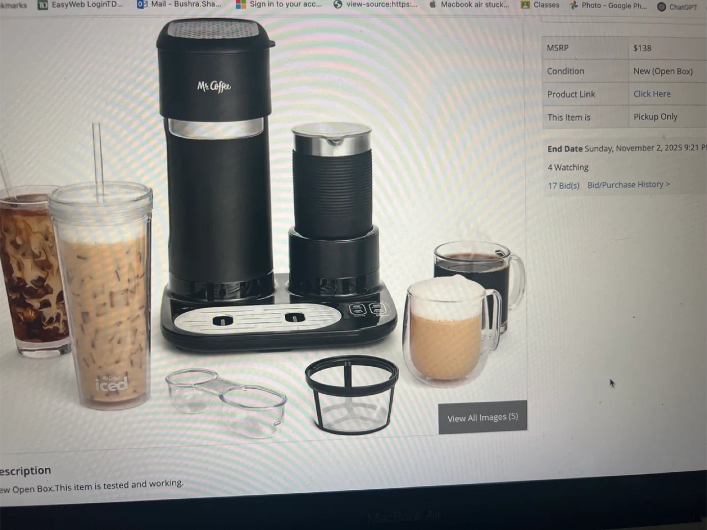 Mr. Coffee 4-in-1 Personal Coffee Maker