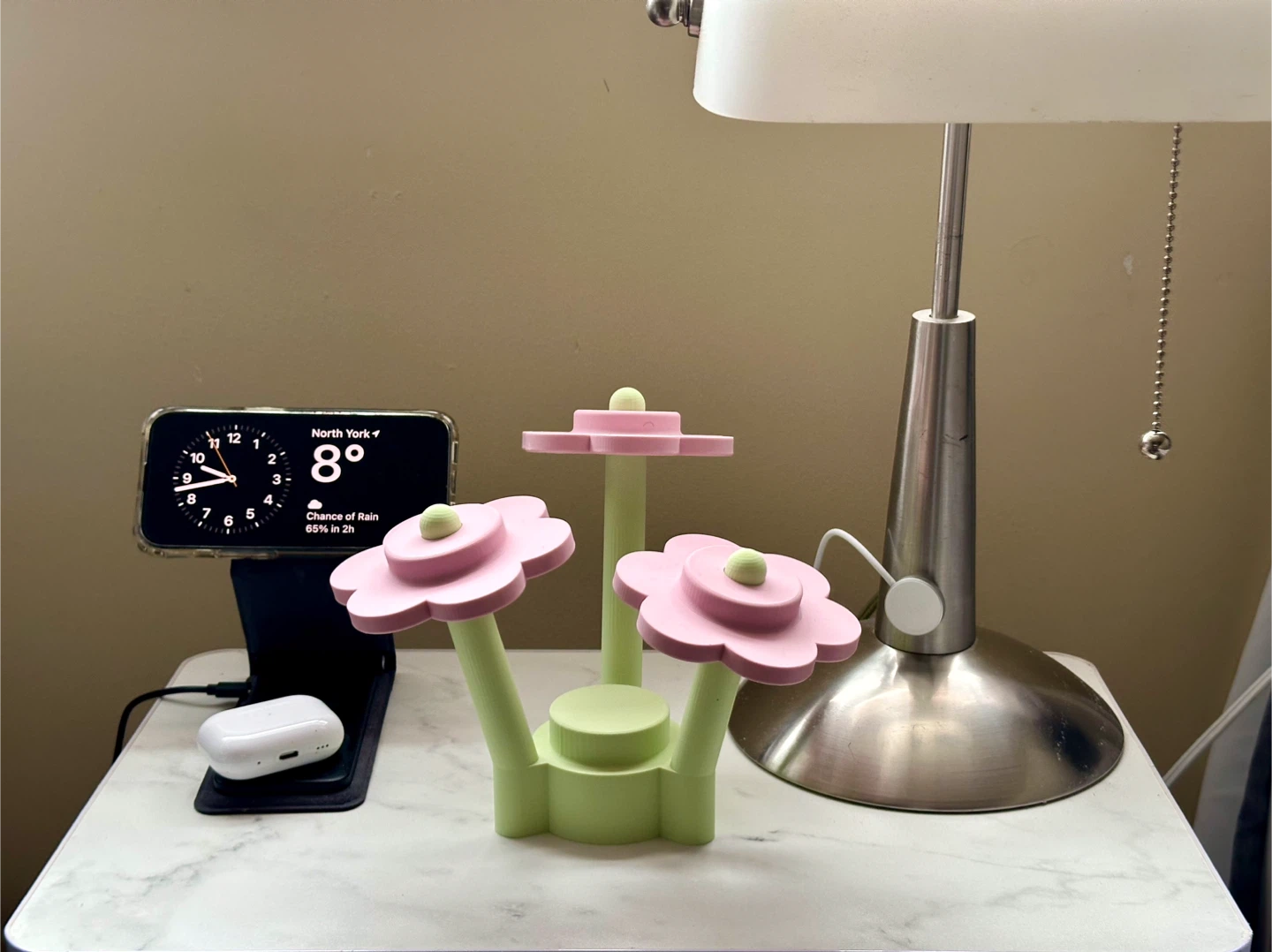 Cute pastel pink aesthetic flower set - photo 3