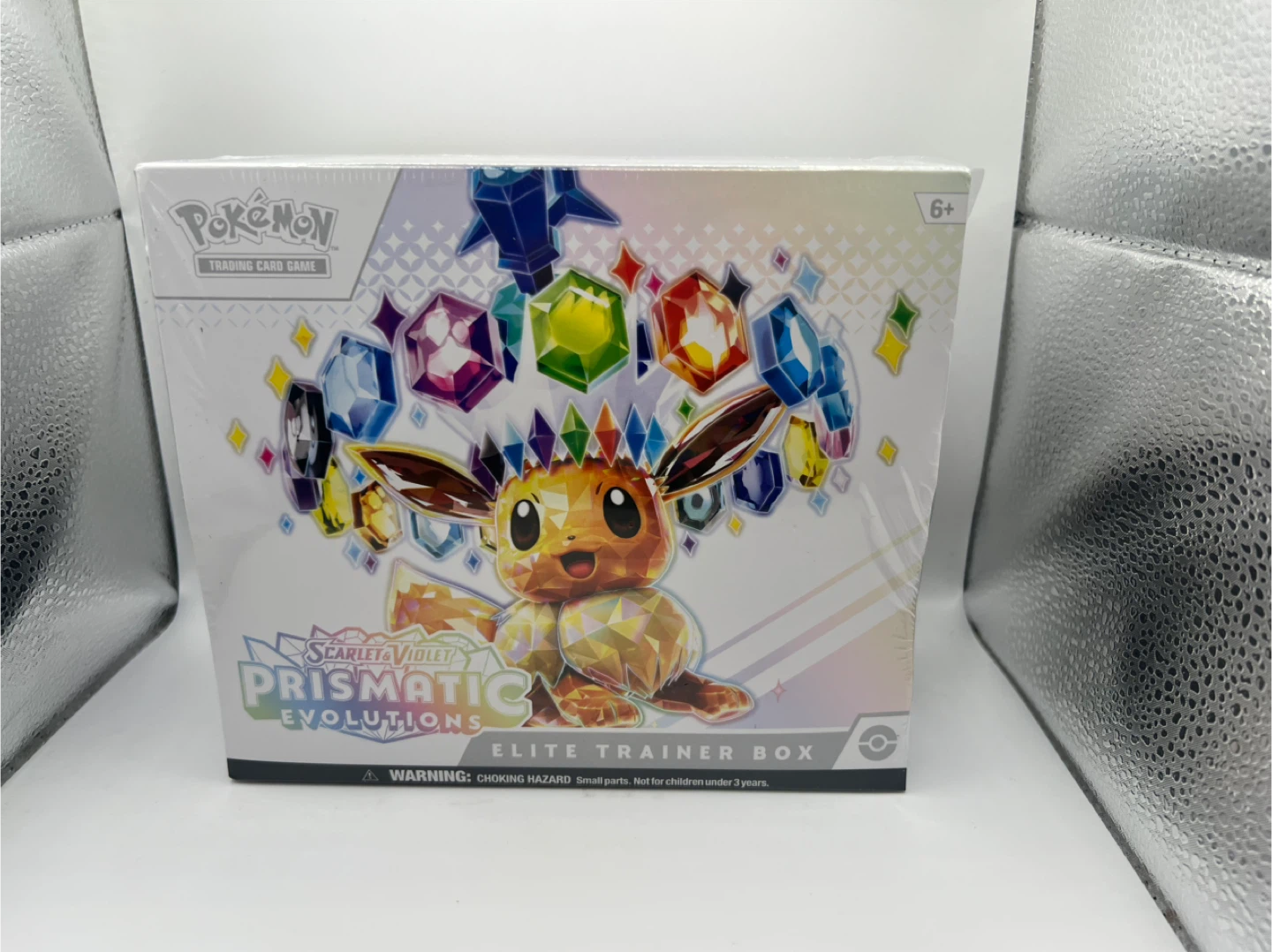 Pokémon Prismatic Eevee ETB - Damage to Shrink Wrap Only