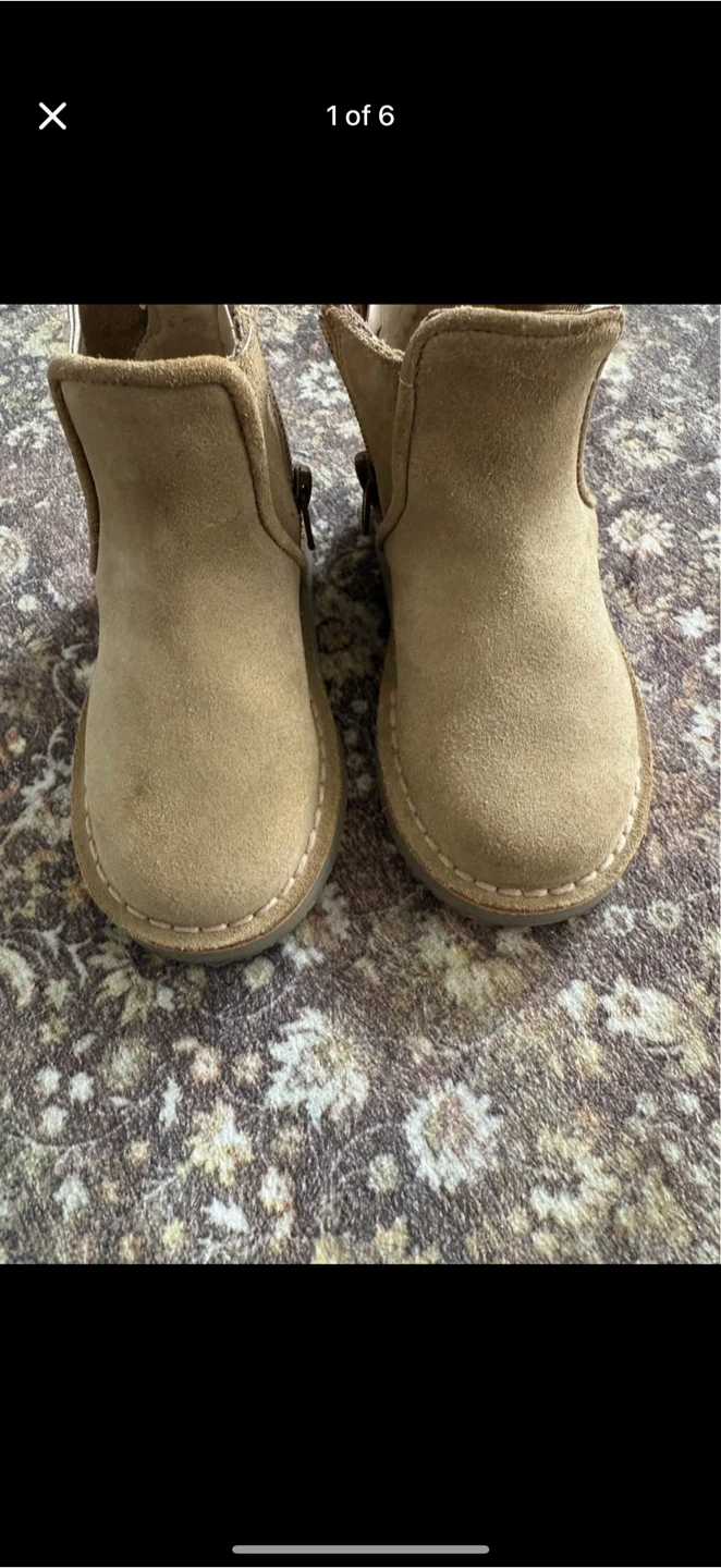 Zara Toddler girl 7T fall boots