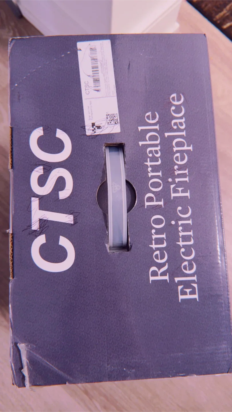 New CTSC Retro Portable Electric Fireplace image indicator(4)