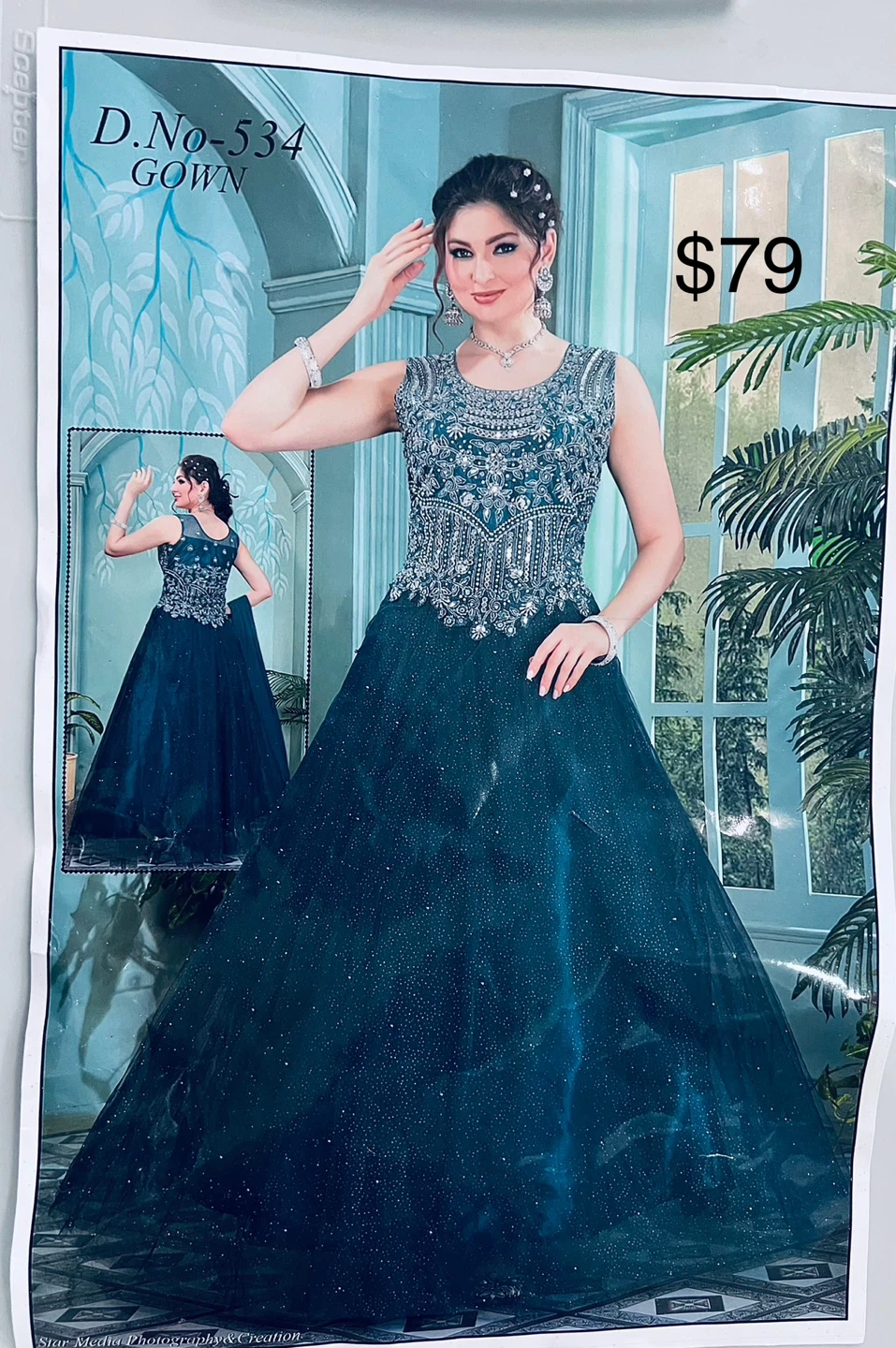 Gown , Lehenga choli only $79