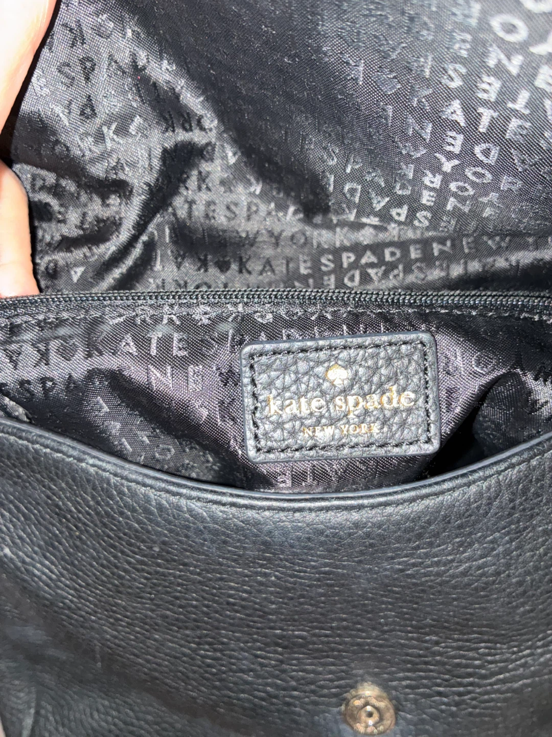 Kate Spade Black Leather Crossbody Bag - photo 4