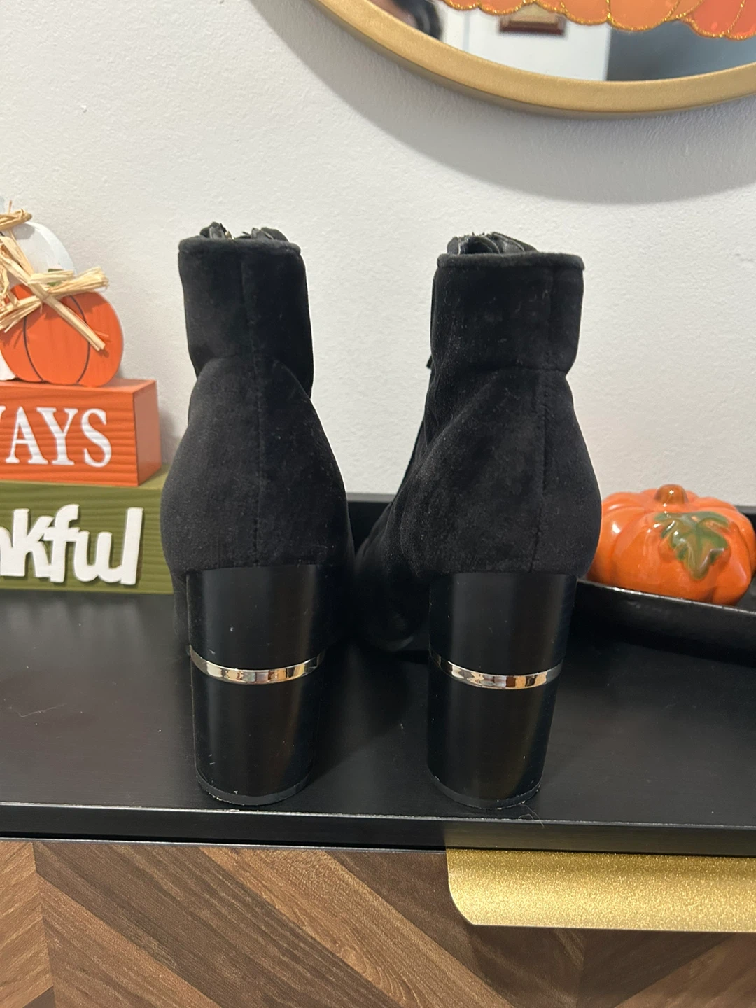 Black Ankle Boots - Size 7 - photo 5
