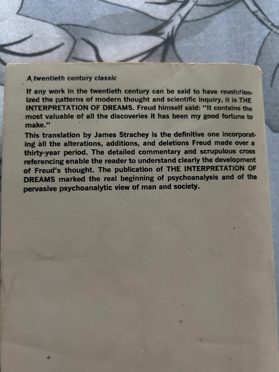 Sigmund Freud The Interpretation of Dreams book pb image indicator(4)