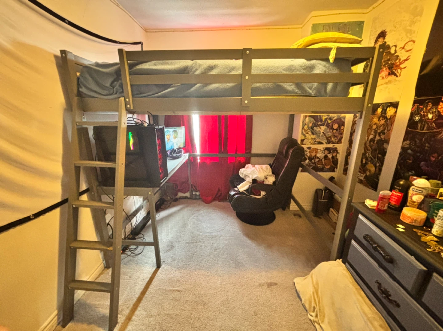 Loft Bed with Desk - photo 5