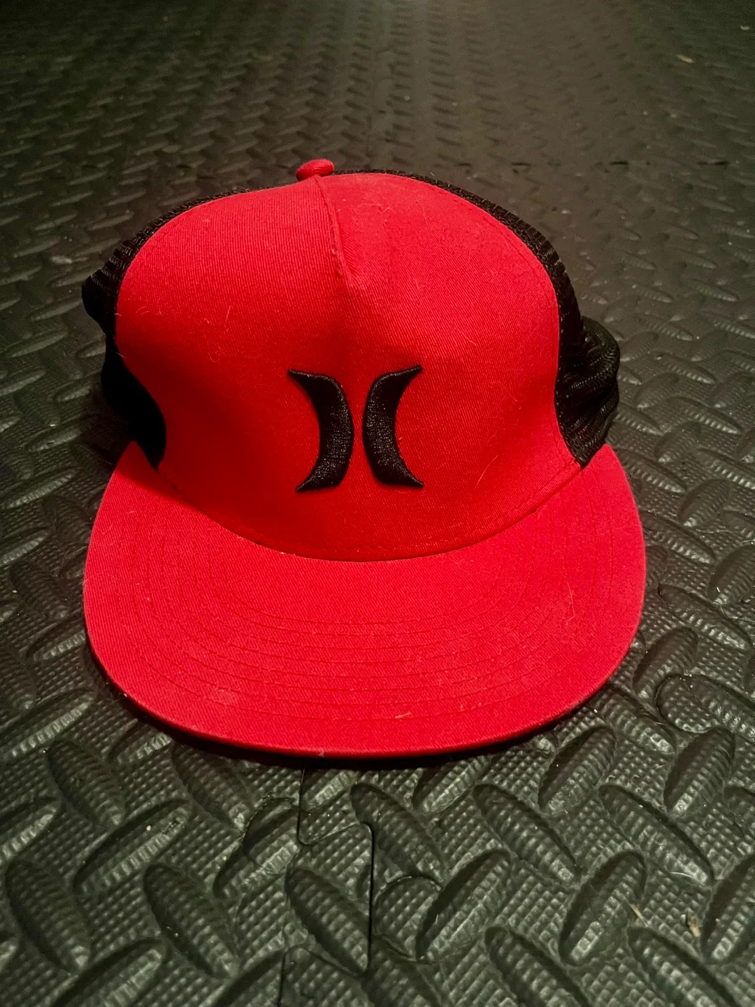 Hurley Red & Black Trucker Hat thumbnail