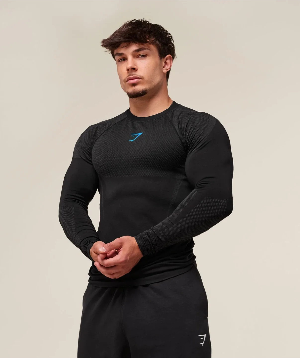 Gymshark Onyx 5.0 Seamless Long Sleeve - Large image indicator(3)
