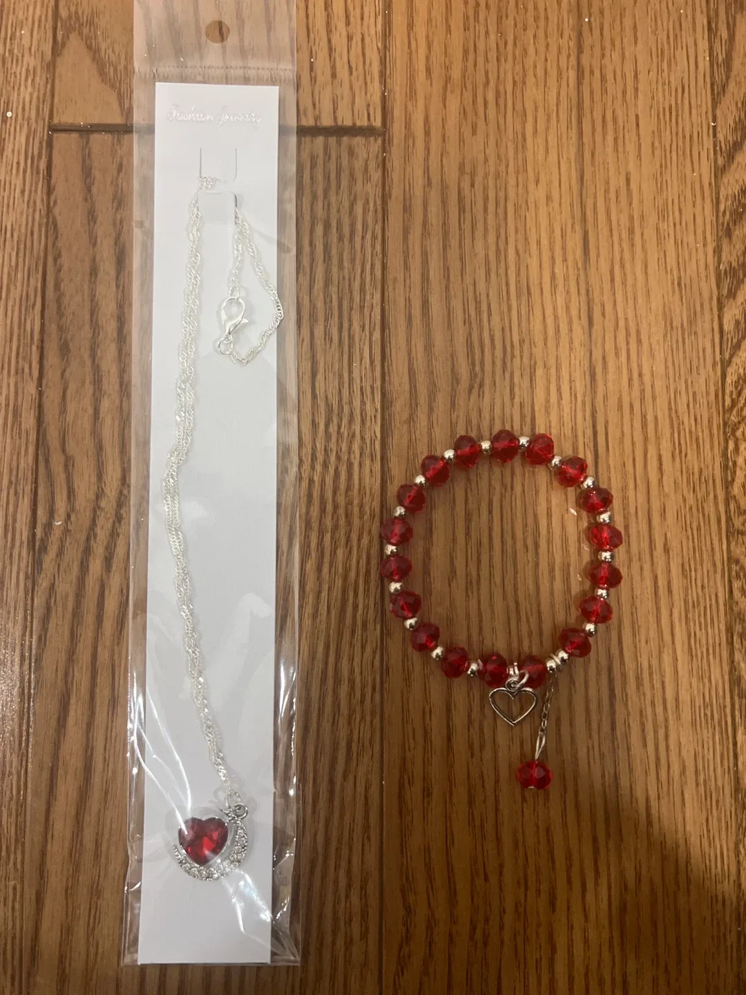 Fashion Jewelry Silver Tone Heart Pendant Necklace image indicator(2)