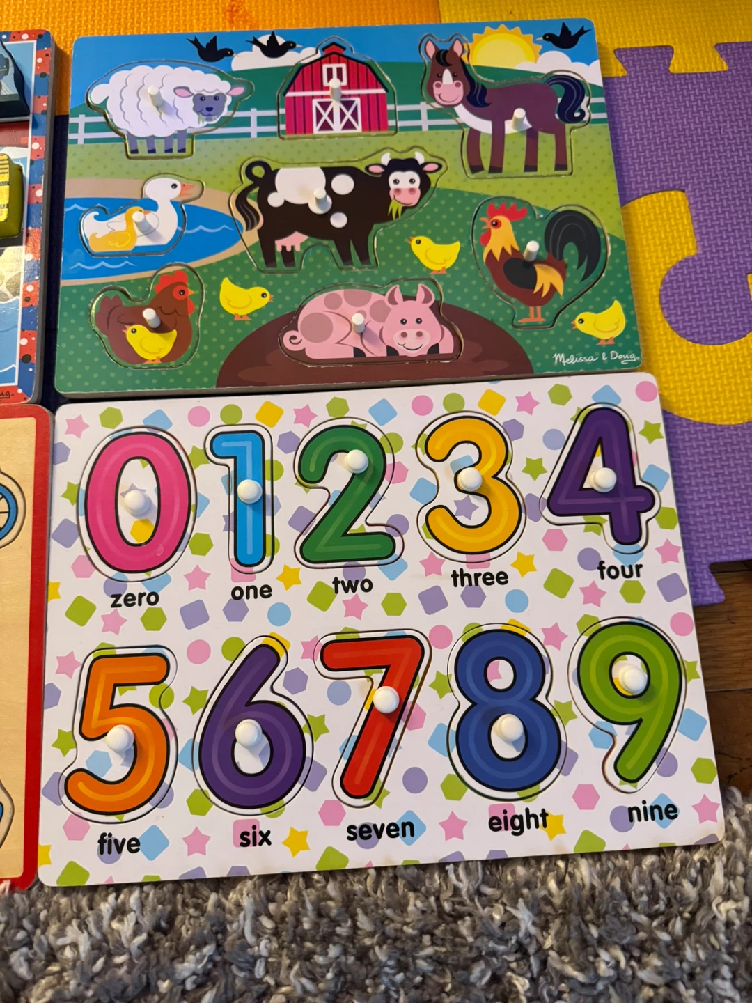 Melissa & Doug Wooden Puzzles Set - photo 3