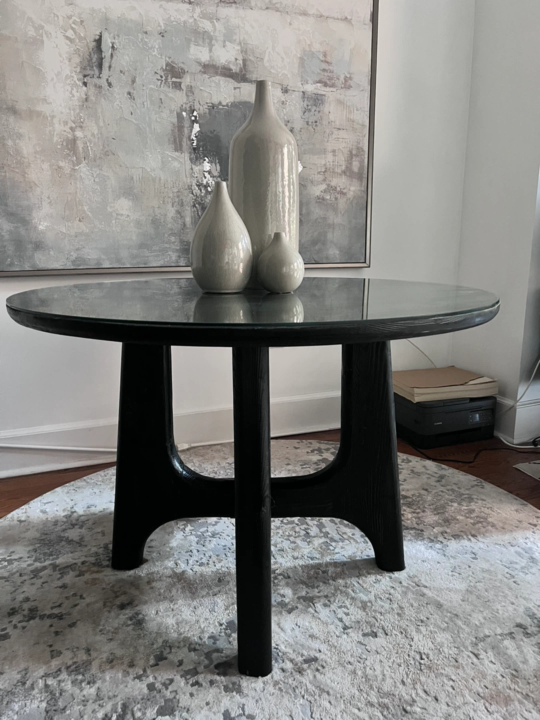 West Elm Tanner Solid Wood Round Dining Table