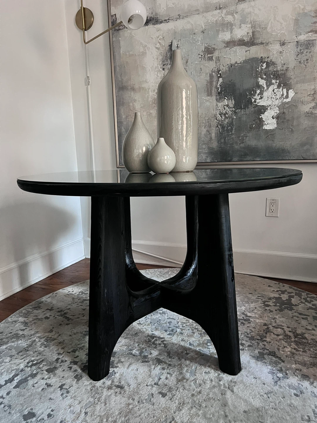 West Elm Tanner Solid Wood Round Dining Table - photo 3