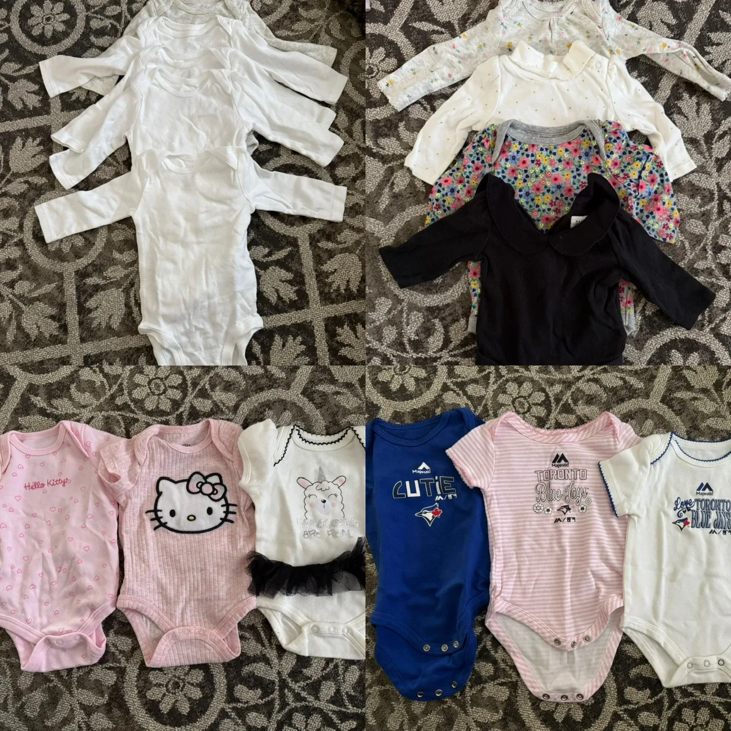 Baby Girl Clothing Lot - Carters, Hello Kitty, Various Sizes image indicator(5)