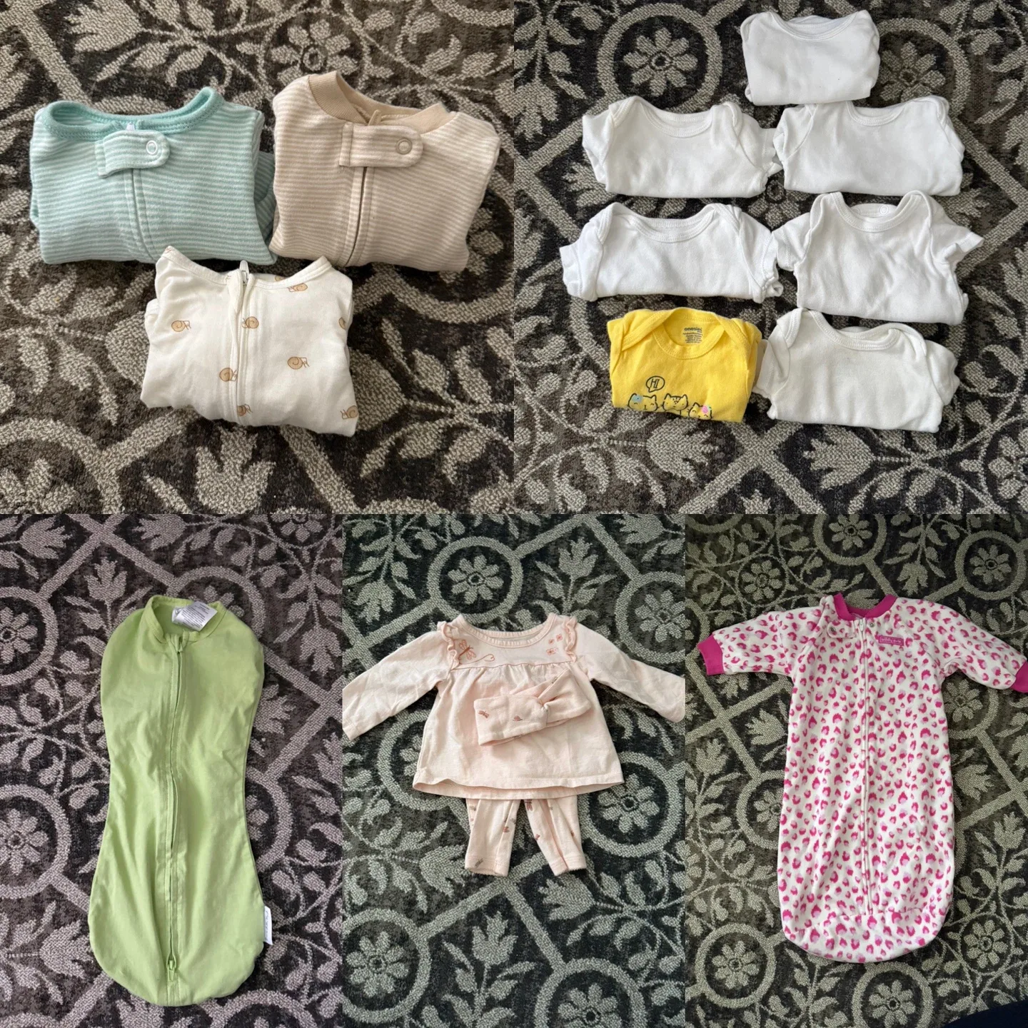 Baby Girl Clothing Lot - Carters, Hello Kitty, Various Sizes image indicator(8)