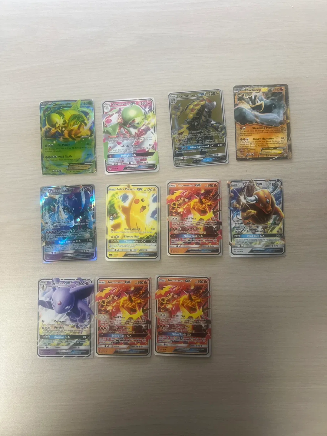 Pokemon GX Cards Lot image indicator(4)